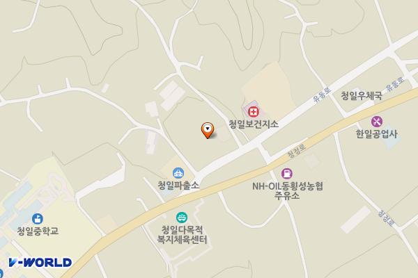 동횡성농업협동조합 위치 지도 — 강원특별자치도 횡성군 청일면 유동리1045-1