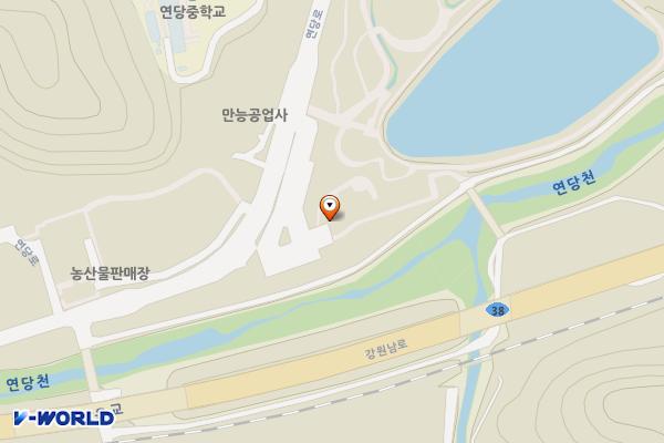 연당원장애인화장실 위치 지도 — 강원특별자치도 영월군 남면 연당로 76-8