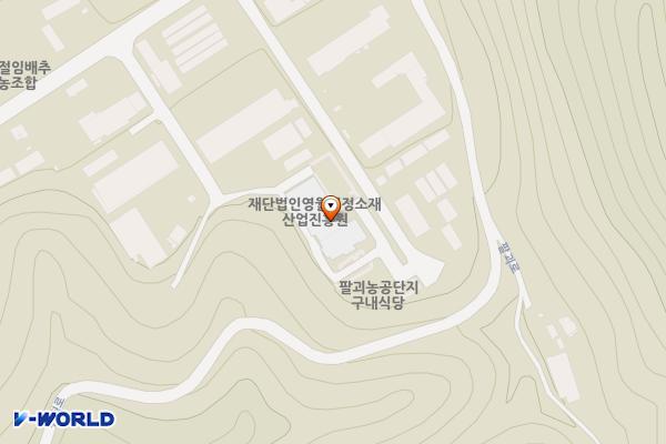 영월산업진흥원 화장실 위치 지도 — 강원특별자치도 영월군 영월읍 팔괴1농공단지길 21-28