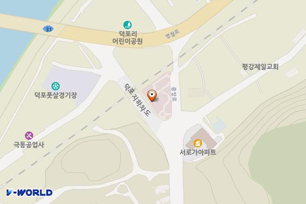 덕포보건지소 화장실 위치 지도 — 강원특별자치도 영월군 영월읍 중앙로 148(덕포리, 덕포보건지소)
