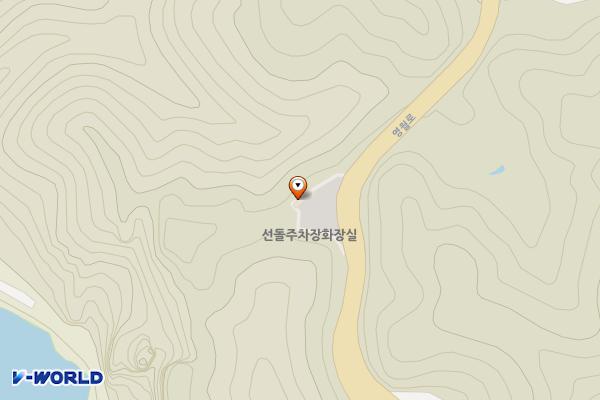 선돌 주차장 화장실 위치 지도 — 강원특별자치도 영월군 남면 영월로 1472