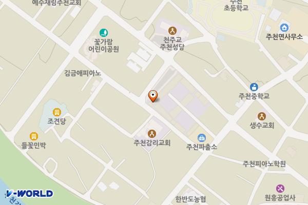 주천시장화장실(2) 위치 지도 — 강원특별자치도 영월군 주천면 주천시장길 47-7