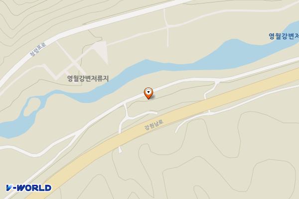 청령 포레스트 화장실 위치 지도 — 강원특별자치도 영월군 영월읍 청령포로 372-26