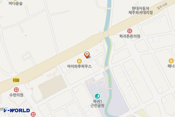 하귀11길 3-19 위치 지도 — 제주특별자치도 제주시 애월읍 하귀11길 3-19