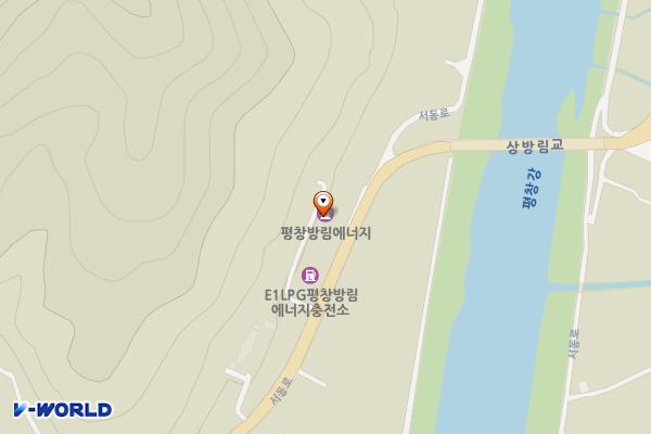 평창방림에너지 위치 지도 — 강원특별자치도 평창군 방림면 서동로 1551