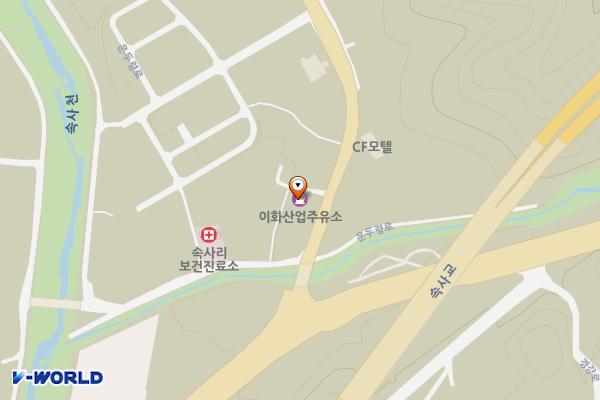 이화산업주유소 위치 지도 — 강원특별자치도 평창군 용평면 운두령로 13