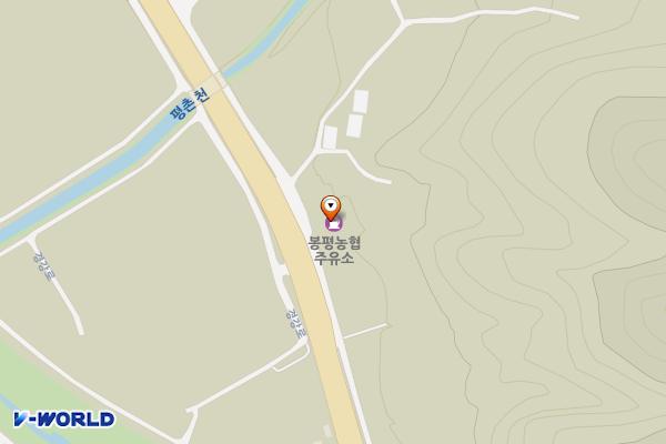 봉평농협클린주유소 위치 지도 — 강원특별자치도 평창군 봉평면 경강로 1233