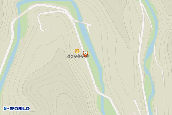 여리네 민박(덕우리) 위치 지도 — 강원특별자치도 정선읍 덕우리 201-6