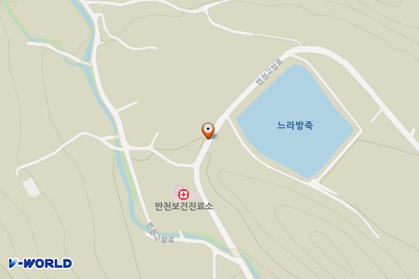 반천버스승강장 화장실 위치 지도 — 강원특별자치도 정선군 임계면 반천리 94-3