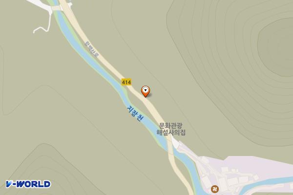정암사 주차장 위치 지도 — 강원특별자치도 정선군 고한읍 고한리 산213-19