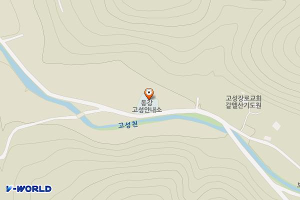 신동119안전센터 신청사 위치 지도 — 강원특별자치도 정선군 신동읍 동강로 738