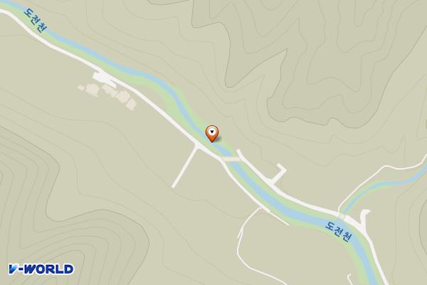 구내도전분교 화장실 위치 지도 — 강원특별자치도 정선군 임계면 도전리 200-1
