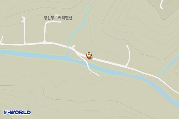 부수베리 화장실(2) 위치 지도 — 강원특별자치도 정선군 임계면 가목리 53-7