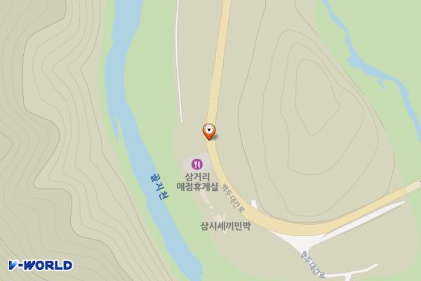 문래솔밭 화장실 위치 지도 — 강원특별자치도 정선군 임계면 문래리 615-9