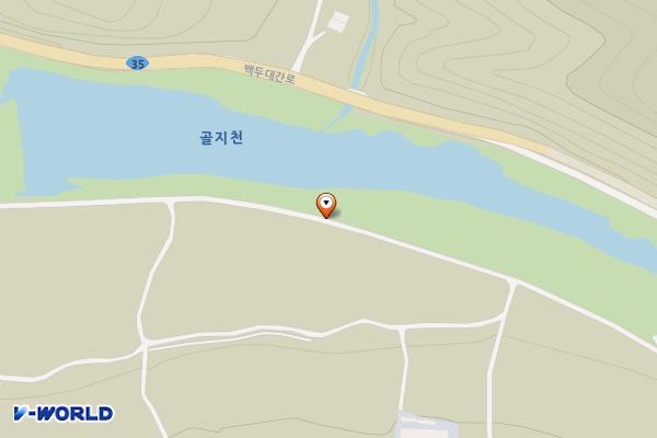응달마을 화장실 위치 지도 — 강원특별자치도 정선군 임계면 문래리 596-4