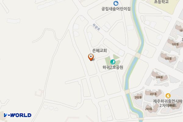 하귀1리 214-24 위치 지도 — 제주특별자치도 제주시 애월읍 하귀1리 214-24