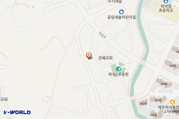 하귀1리 214-17 위치 지도 — 제주특별자치도 제주시 애월읍 하귀1리 214-17