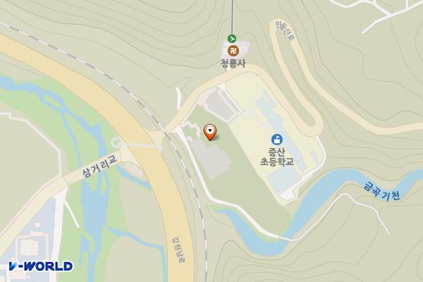 증산농산물판매장 위치 지도 — 강원특별자치도 정선군 남면 민둥산로 4