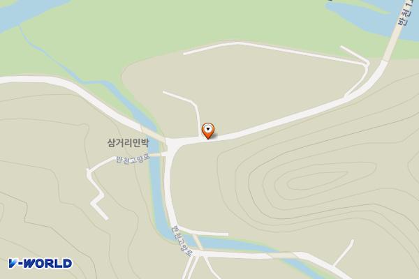 반천삼거리 화장실 위치 지도 — 강원특별자치도 정선군 임계면 반천리 산 289-1