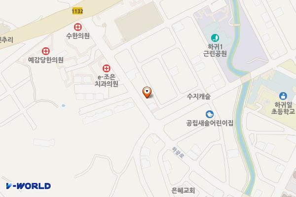 하귀1리 192-8 위치 지도 — 제주특별자치도 제주시 애월읍 하귀1리 192-8