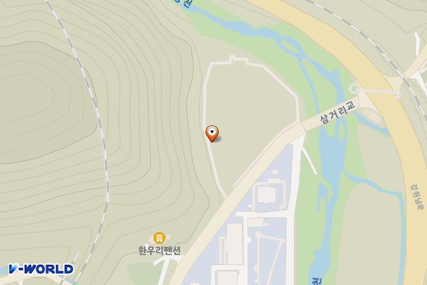 민둥산운동장 3 위치 지도 — 강원특별자치도 정선군 남면 무릉리 784-4
