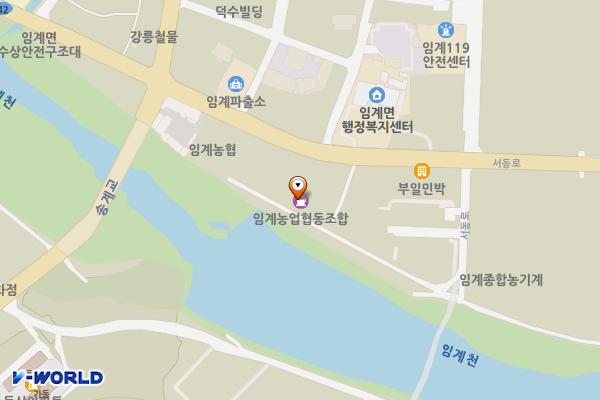 임계농협주유소 위치 지도 — 강원특별자치도 정선군 임계면 서동로 4570