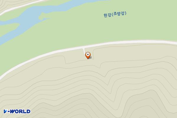 송오다래길(덕송2리) 위치 지도 — 강원특별자치도 정선읍 송오다래길 551 근처