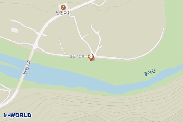 노일 화장실 위치 지도 — 강원특별자치도 정선군 임계면 반천리 산 337-7