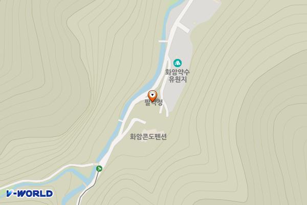 화암약수 본약수 화장실 위치 지도 — 강원특별자치도 정선군 화암면 약수길 1300