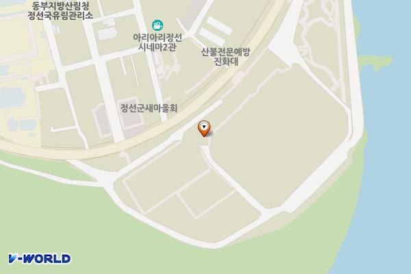 정선운동장2 위치 지도 — 강원특별자치도 정선군 정선읍 봉양리 116