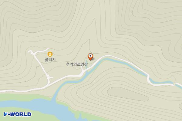 문곡리 상정바위 등산로 입구 위치 지도 — 강원특별자치도 정선군 북평면 문곡리 88