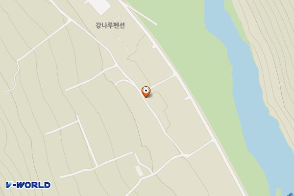 군언송어장 입구(광하1리) 위치 지도 — 강원특별자치도 정선읍 군언길 193 근처