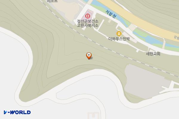 두문동재터널입구 위치 지도 — 강원특별자치도 정선군 고한읍 고한리 산1-141