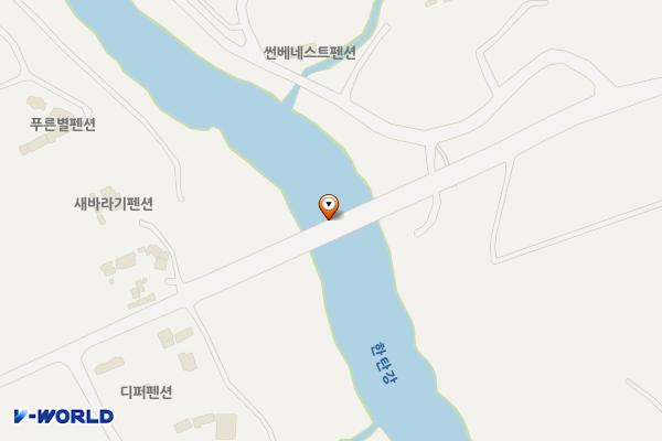 직탕유원지 주차장 화장실 위치 지도 — 강원특별자치도 철원군 갈말읍 태봉대교길 153