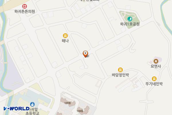하귀1리 153-1 위치 지도 — 제주특별자치도 제주시 애월읍 하귀1리 153-1