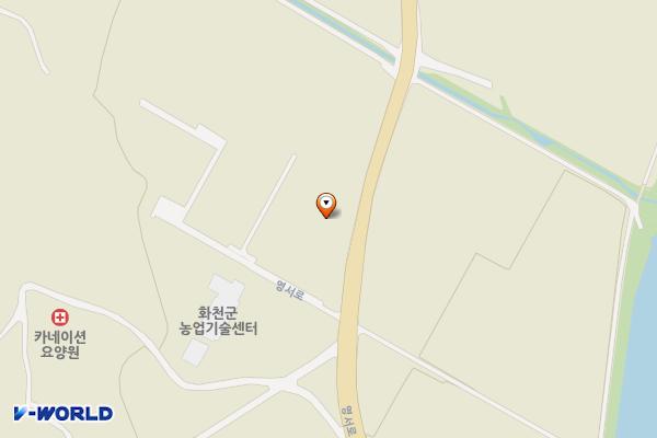 화천농기계임대사업소 위치 지도 — 강원특별자치도 화천군 상서면 영서로 6387-6