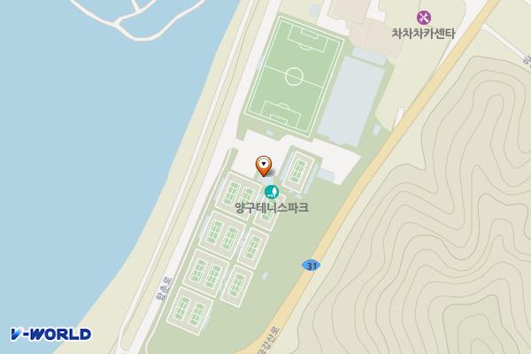 양구초롱이테니스장 위치 지도 — 강원특별자치도 양구군 양구읍 함춘로 102