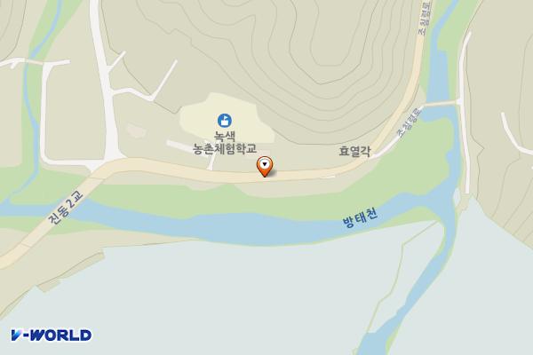 추대분교모바일 위치 지도 — 기린면 진동리 657-6