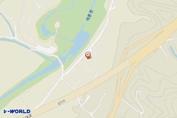 어론천 생태습지 주차장 위치 지도 — 남면 신남리 32-2