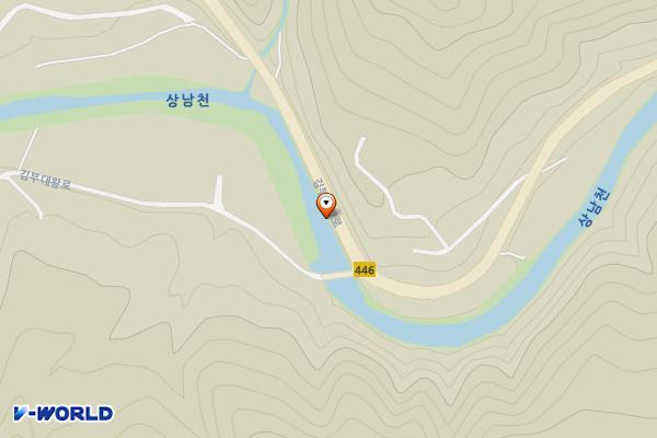 용소폭포1 위치 지도 — 상남면 상남리 1759