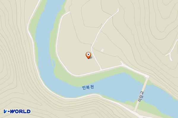 이탕소유원지 위치 지도 — 서화면 서흥리 1000 (용늪길 24-62)