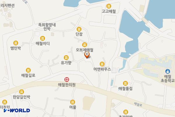 애월리 1680-1 위치 지도 — 제주특별자치도 제주시 애월읍 애월리 1680-1