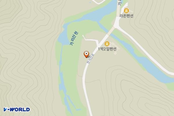 가리산쌍다리수변공원 위치 지도 — 인제읍 가리산리 85-3