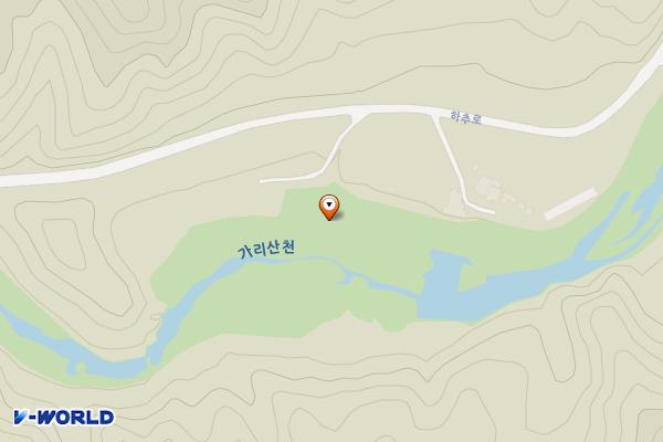 하추리 입구(1조식) 위치 지도 — 인제읍 하추리 6