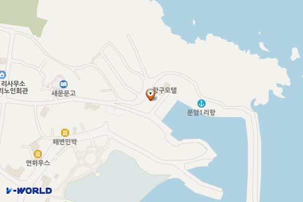 문암1리항 위치 지도 — 강원특별자치도 고성군 죽왕면 문암진리 10-91