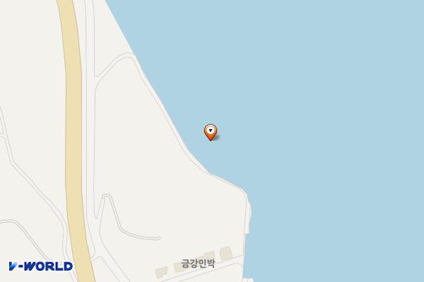 반암항 위치 지도 — 강원특별자치도 고성군 거진읍 자산천로 102-21