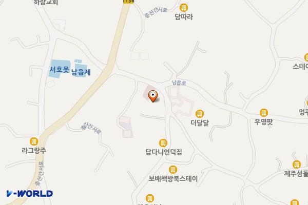 납읍리 1576-19,20,1 위치 지도 — 제주특별자치도 제주시 애월읍 납읍리 1576-19