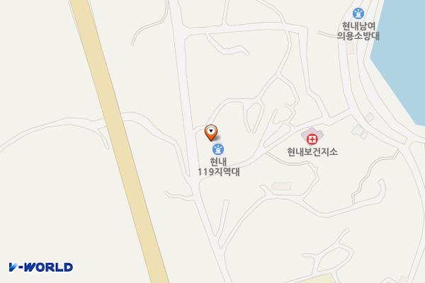 현내119지역대 위치 지도 — 강원특별자치도 고성군 현내면 금강산로 286