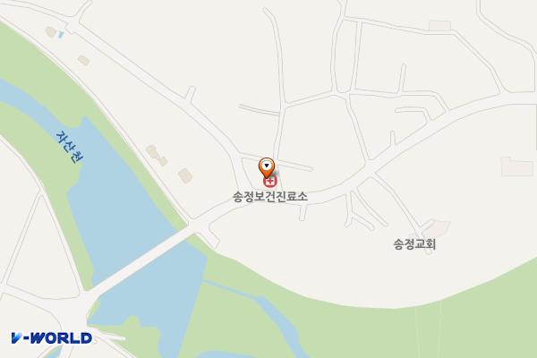 송정보건진료소 위치 지도 — 강원특별자치도 고성군 거진읍 건봉사로 1511