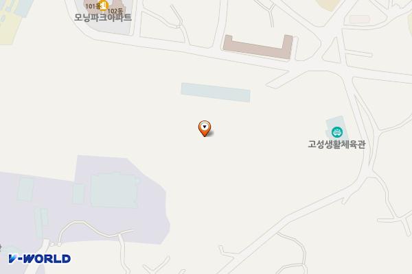 고성군종합운동장 위치 지도 — 강원특별자치도 고성군 간성읍 수성로 87